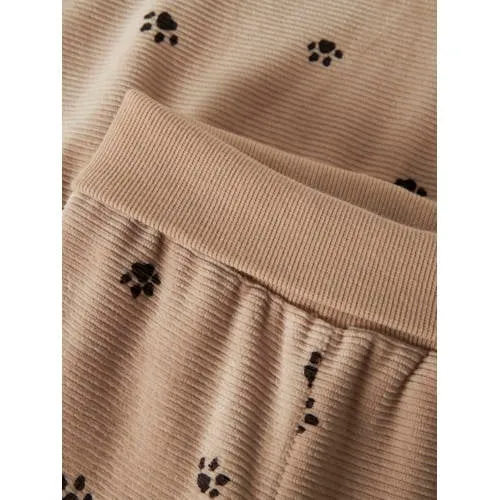 NAME IT BABY katoenen babybroek zand, foto 2