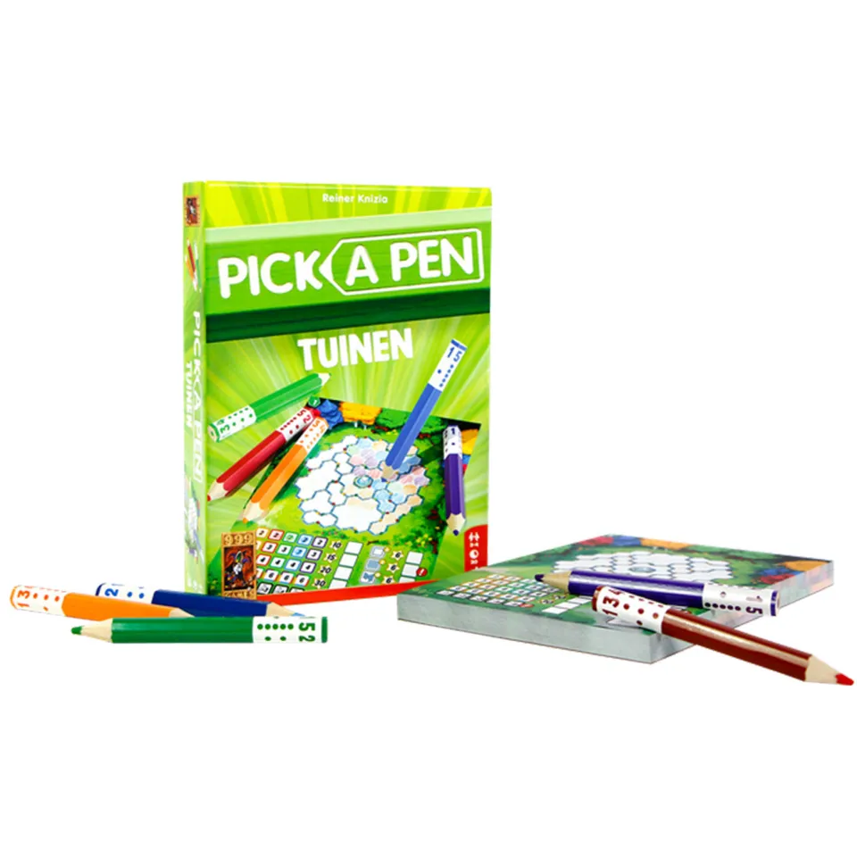 999 Games Pick a Pen Tuinen dobbelspel, foto 6