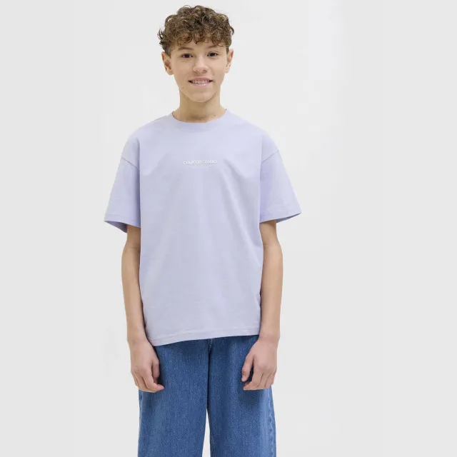 Jack & Jones Junior T-shirt lila, foto 4