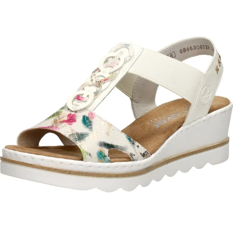 Rieker sandalen wit, foto 3
