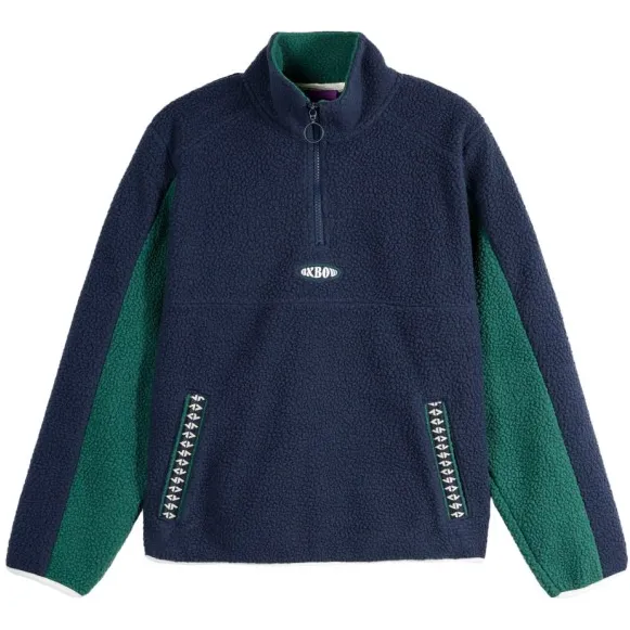 Oxbow Women's Goldie Sherpa Fleece - Fleecetrui, blauw