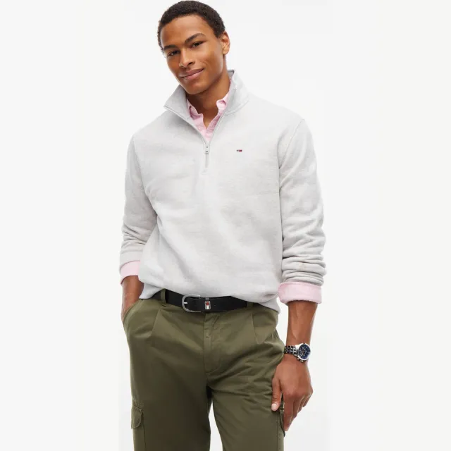 Tommy Jeans trui - grijs Ice Grey Heather