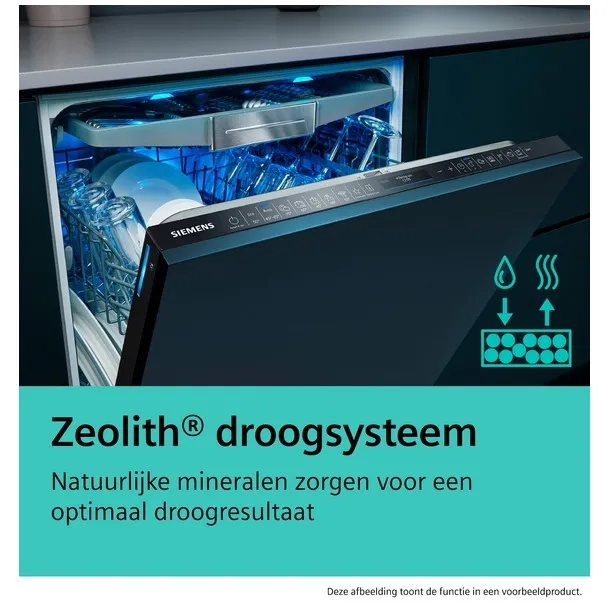 Siemens SN25ZC06CF vrijstaande vaatwasser zwart, foto 3