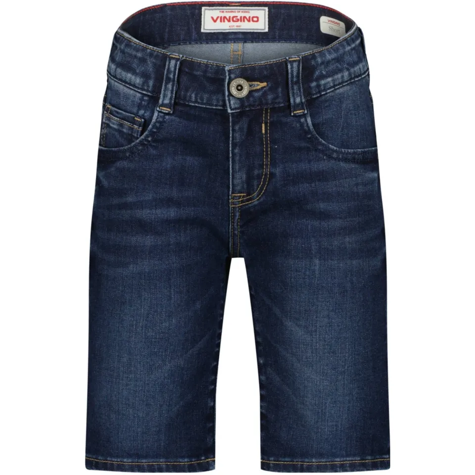 Vingino Charlie jeansshort medium blue, foto 2