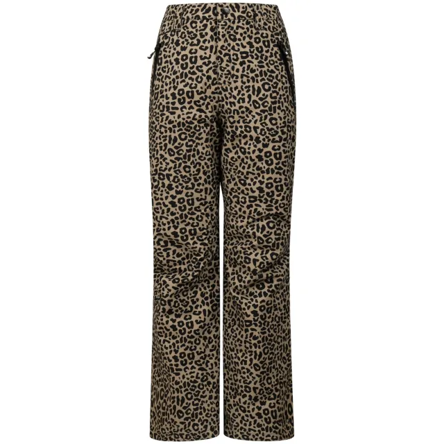 Protest PRTMadora J skibroek met dierenprint - beige/zwart
