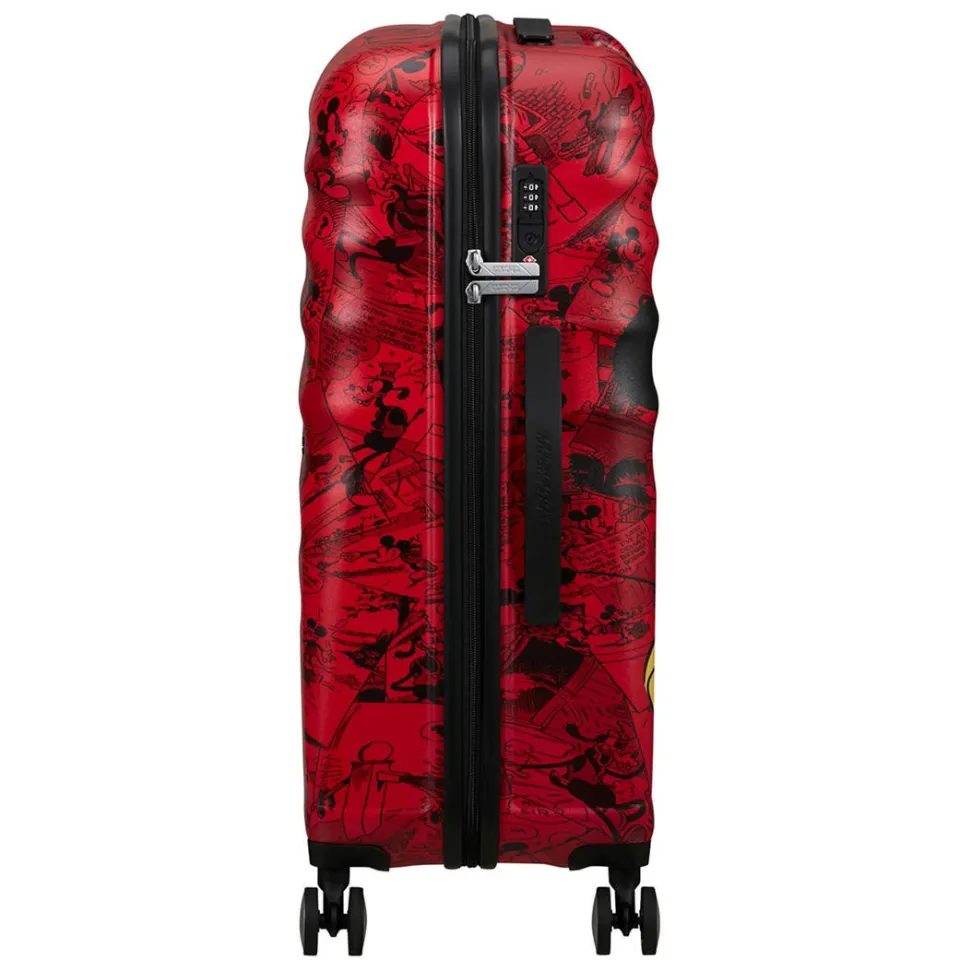 American Tourister Wavebreaker Disney Mickey koffer 67 cm rood, foto 5