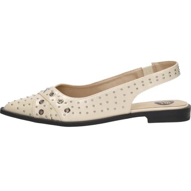 Sub55 slingback ballerina gebroken wit, foto 2
