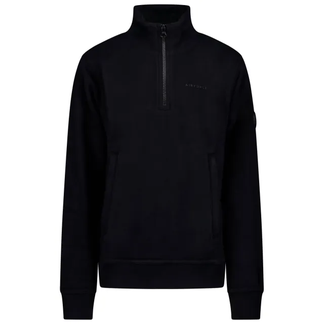 Airforce sweater - zwart