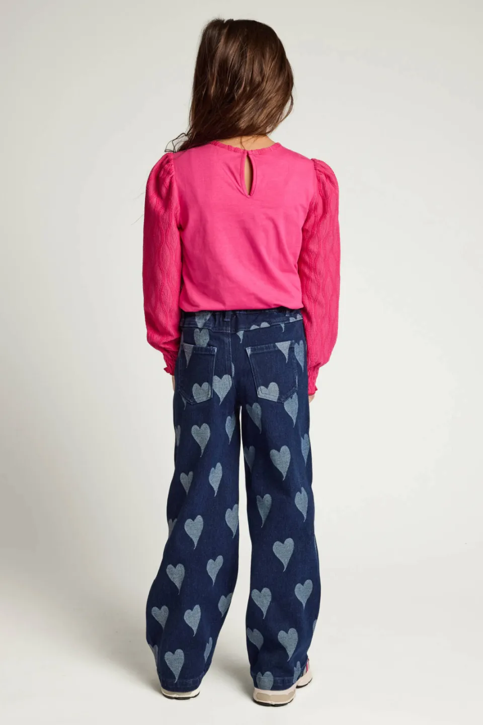 LOOXS little kanten longsleeve roze, foto 4