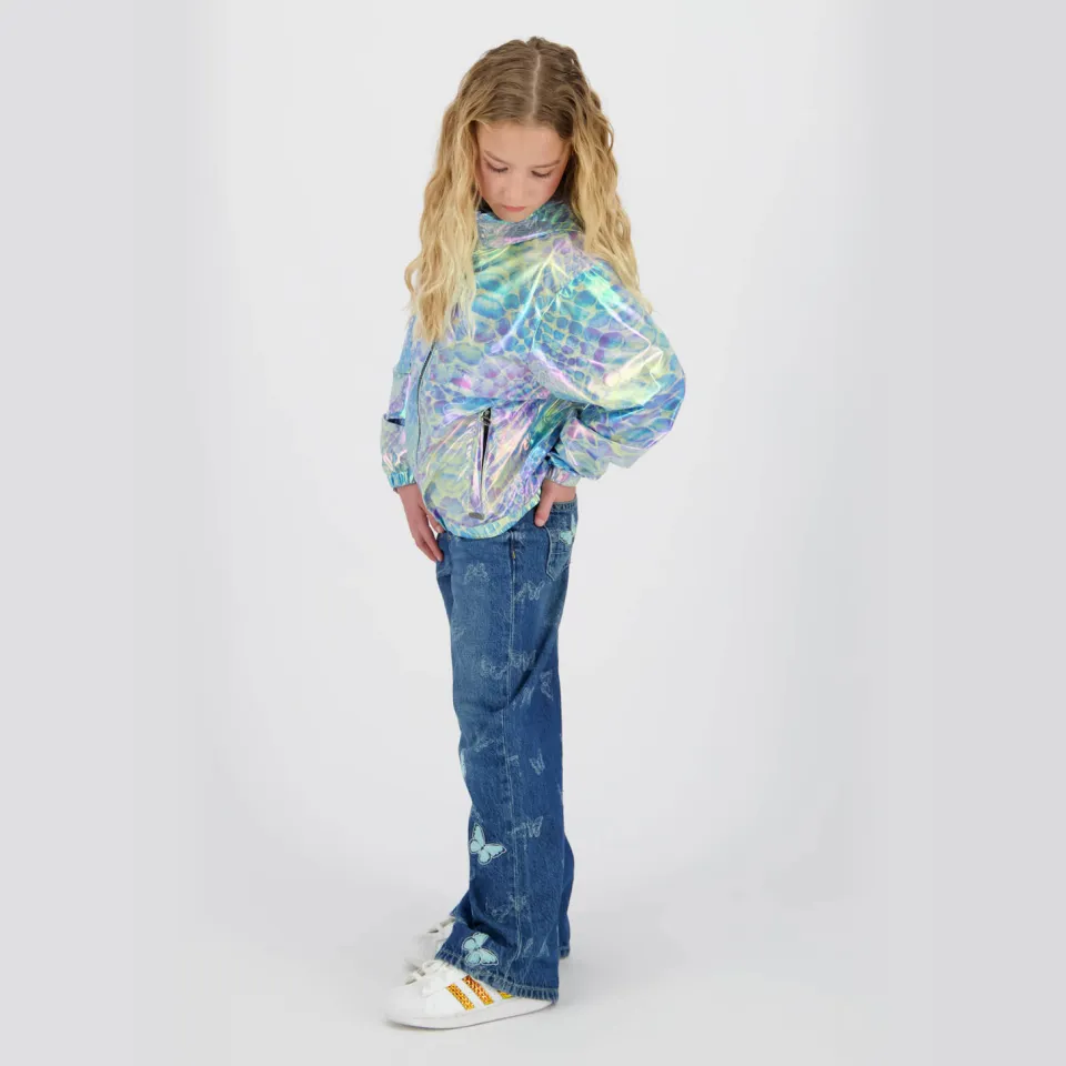 Vingino jack blauw meerkleurig Blauw/multicolor