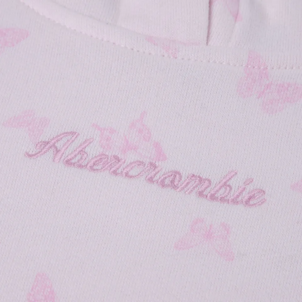 Abercrombie & Fitch hoodie met print - roze, foto 3