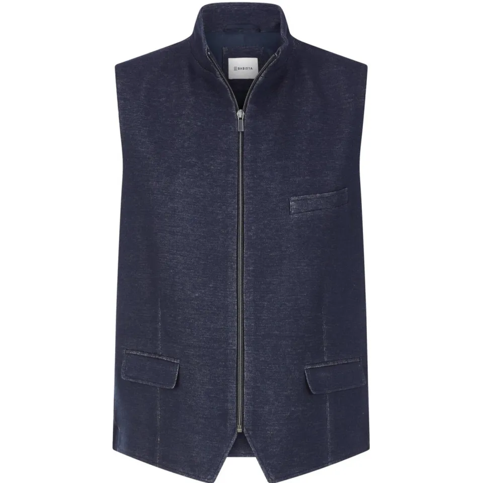 Babista viscose bodywarmer Plus Size - donkerblauw, foto 2