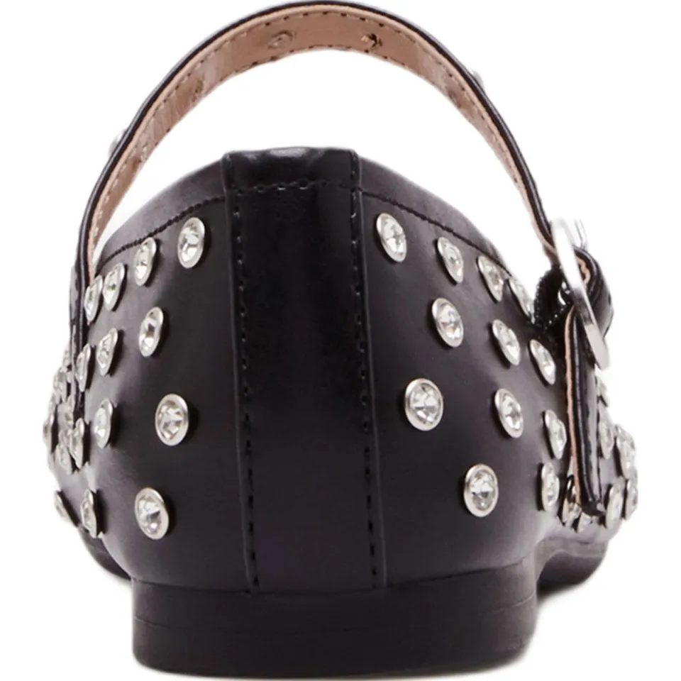 Steve Madden JVinetar ballerina's zwart met studs, foto 6
