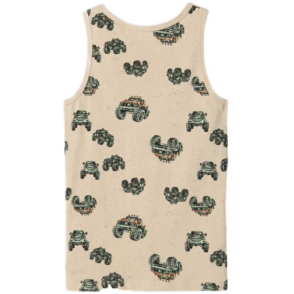 NAME IT hemd beige/zwart set van 2, foto 2