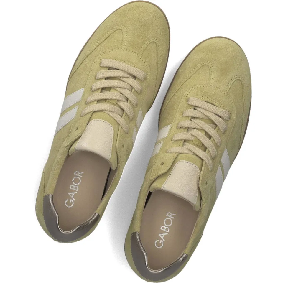 Gabor Sneakers 300 Geel, foto 5