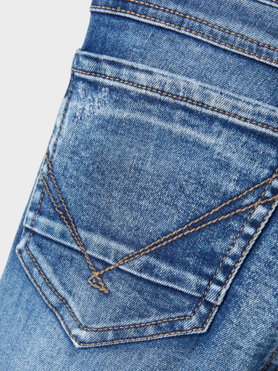 NAME IT KIDS skinny jeans NKMPETE medium blue denim, foto 5