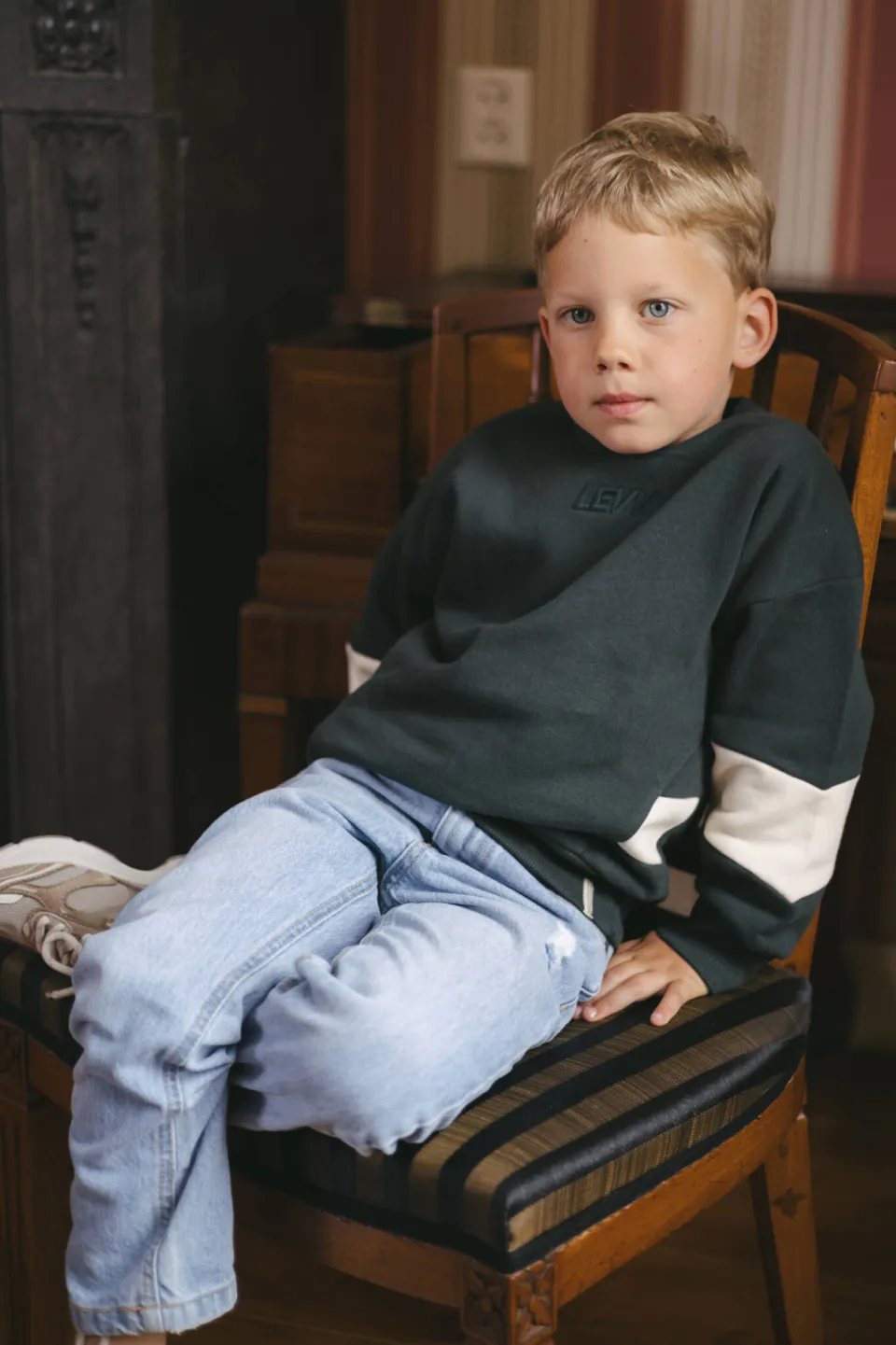 Levv sweater - antraciet, foto 5