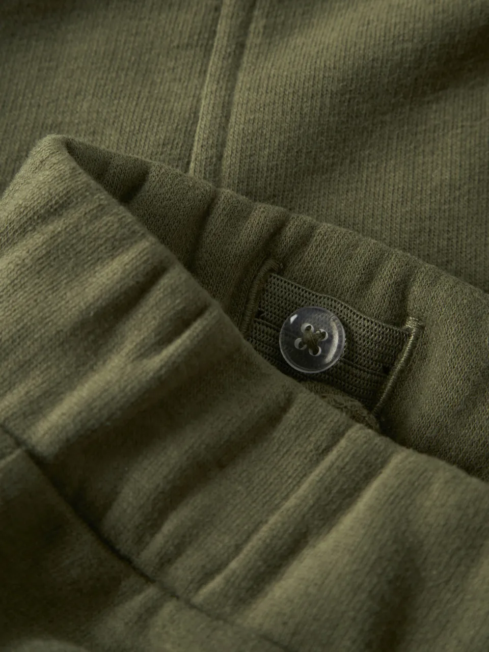 Lil' Atelier MINI loose fit broek groen, foto 3