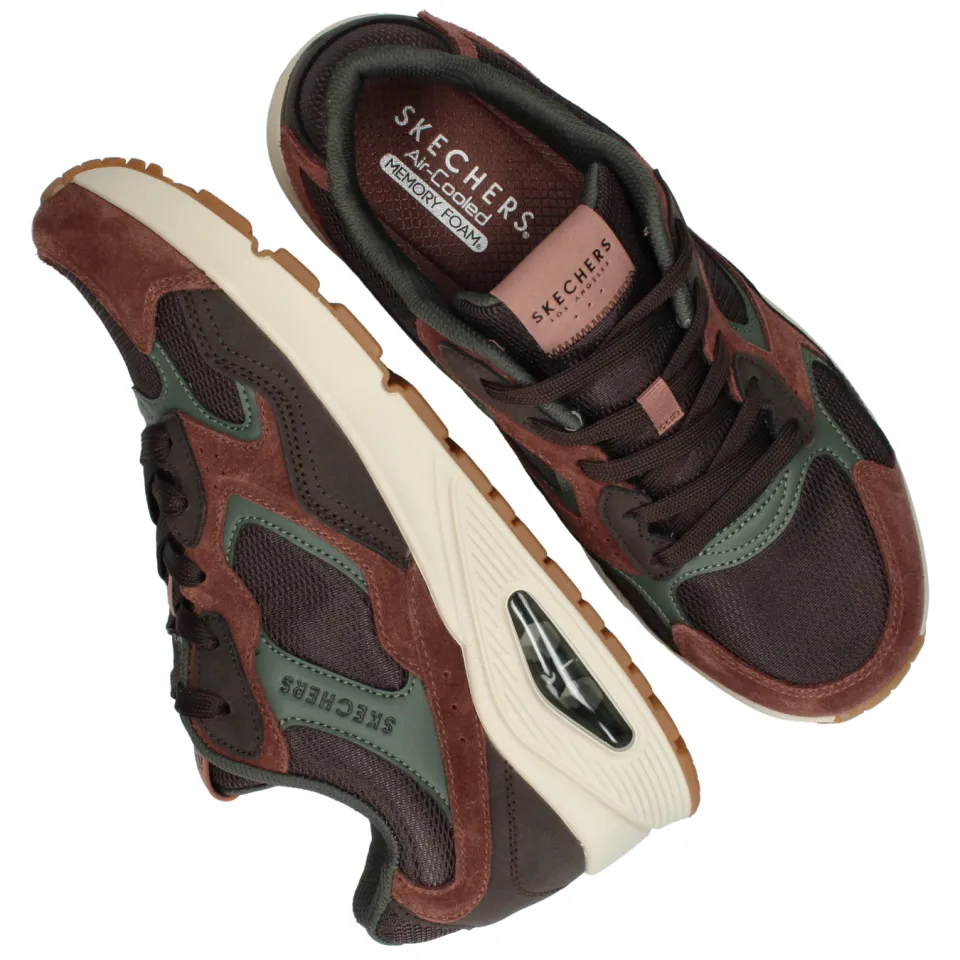Skechers Uno Suited On Air sneakers bruin, foto 4