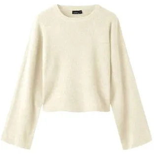 LMTD gebreide trui - ecru Meisjes Polyester Ronde hals Effen