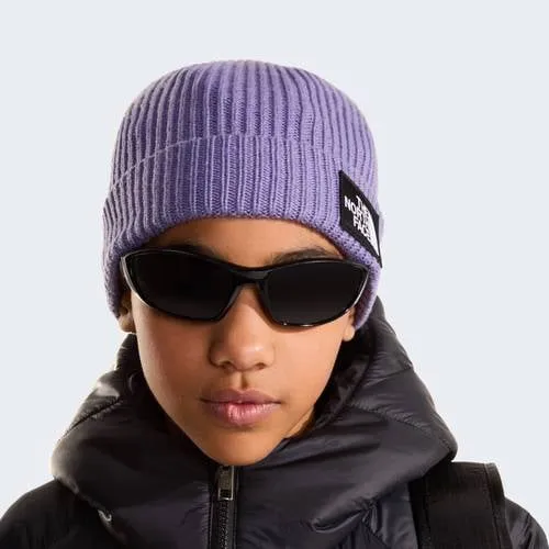 The North Face Cuffed Beany muts - paars Jongens/Meisjes Acryl Effen, foto 2