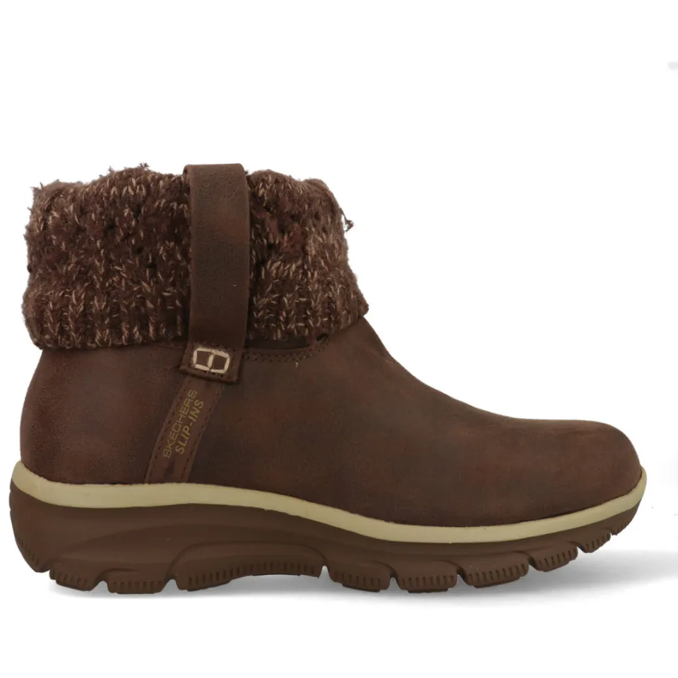 Skechers Easy Going Cozy Weather 2 enkellaars bruin