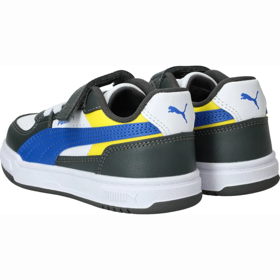 Puma Caven III Block sneakers grijs/kobaltblauw/wit, foto 5