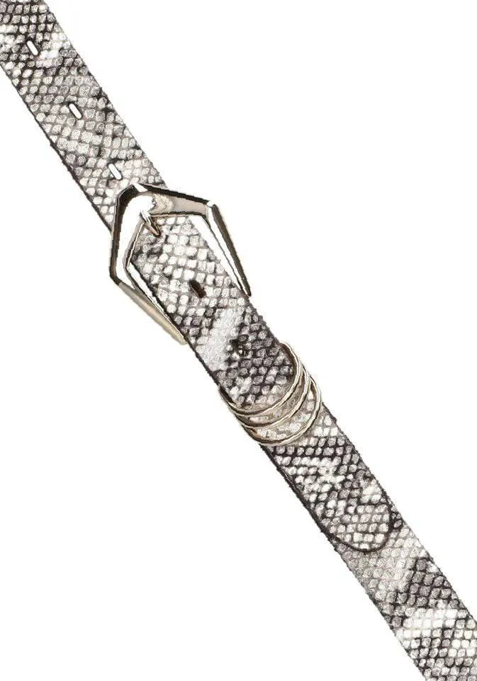 Elvy 25633 leren riem goud, foto 2