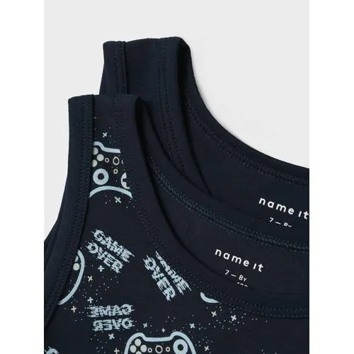 NAME IT hemd Game donkerblauw (set van 2) dark sapphire, foto 6
