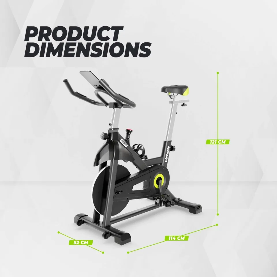 Virtufit RS100 hometrainer zwart, foto 3