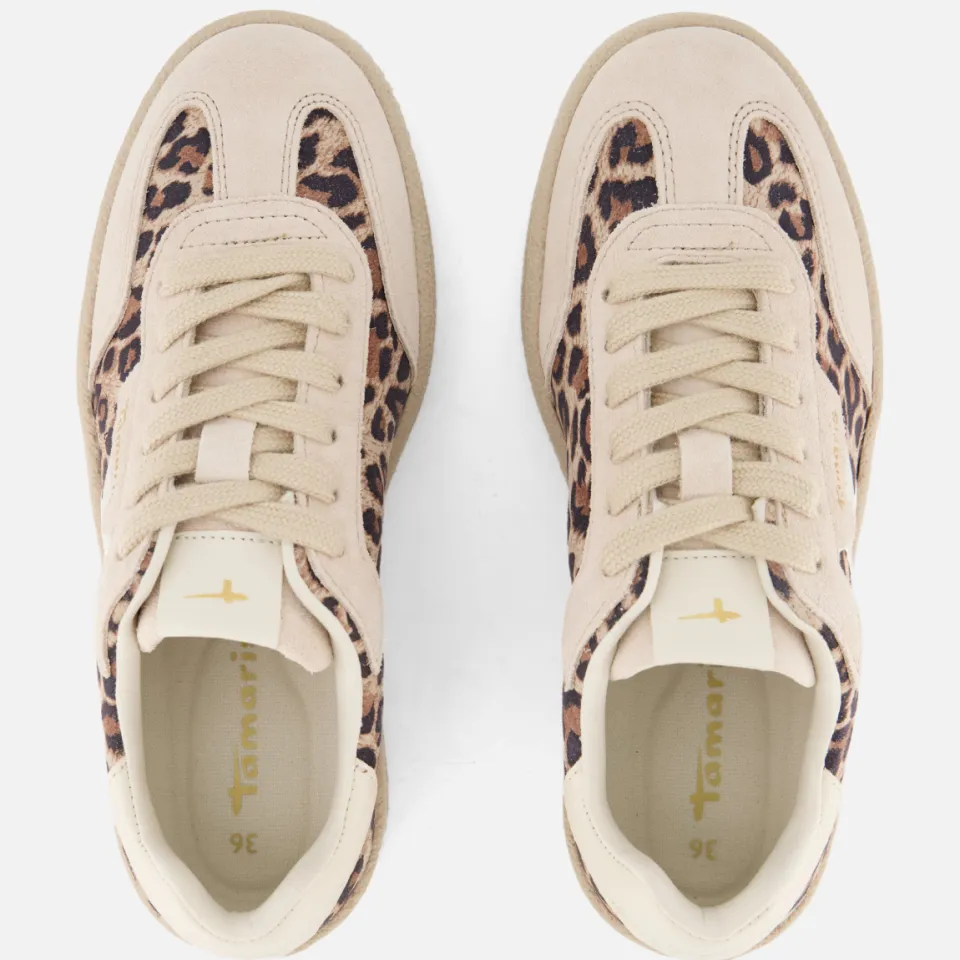 Tamaris Leopard sneakers beige, foto 4