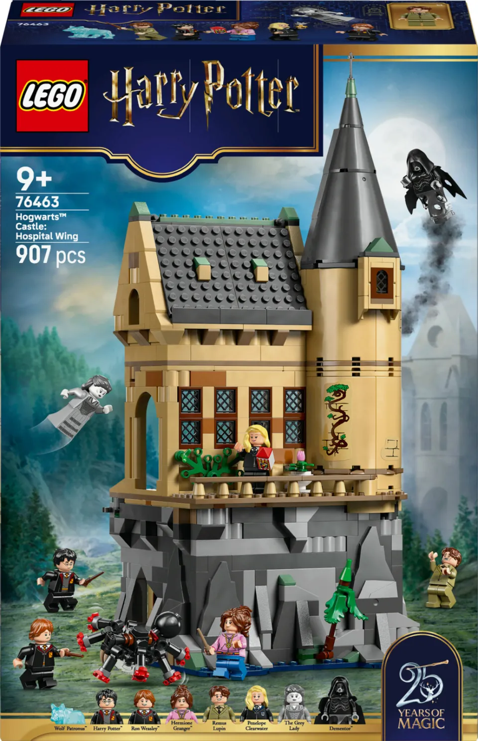 Lego Harry Potter Kasteel Zweinstein: Ziekenzaal Bouwpakket 76463, foto 7