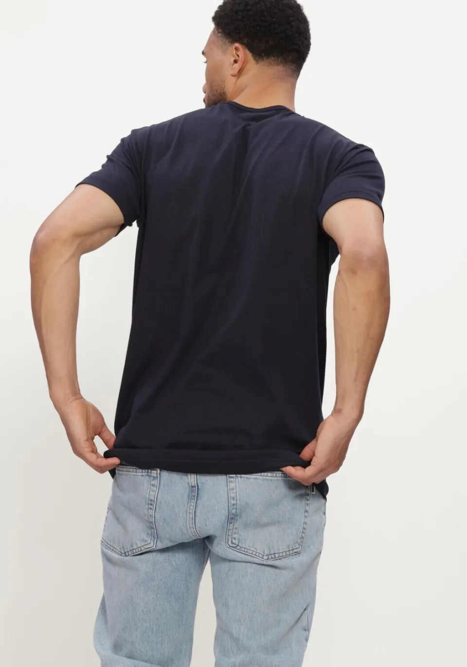 Alan Red Heren Polo's & T-shirts 6672 Derby - Donkerblauw, foto 3