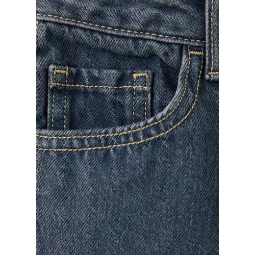 Mango Kids straight leg jeans - changeant blauw, foto 5