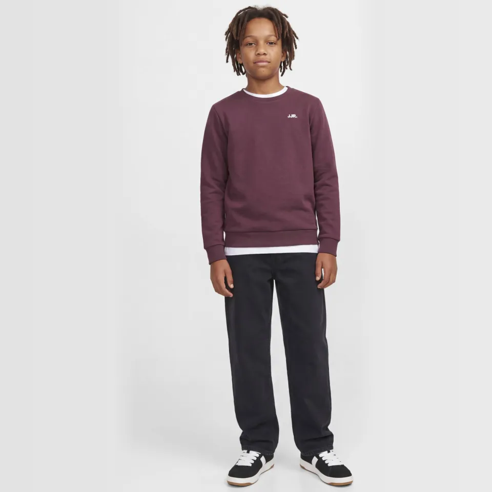 JJ Rebel JUNIOR sweater - wijnrood, foto 3