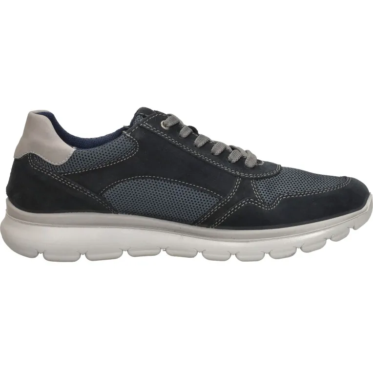 Sub55 Comfort Collection Ernest sneaker wit Blauw