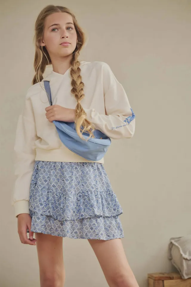 NoBell’ A-lijn rok blauw