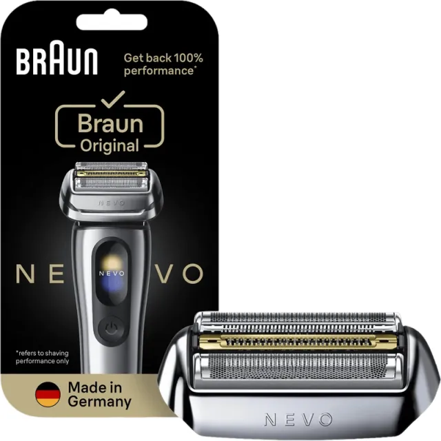 Braun NEVO Scheerkop Zilver