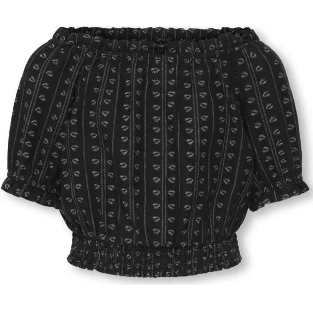 Only off shoulder top zwart, foto 2