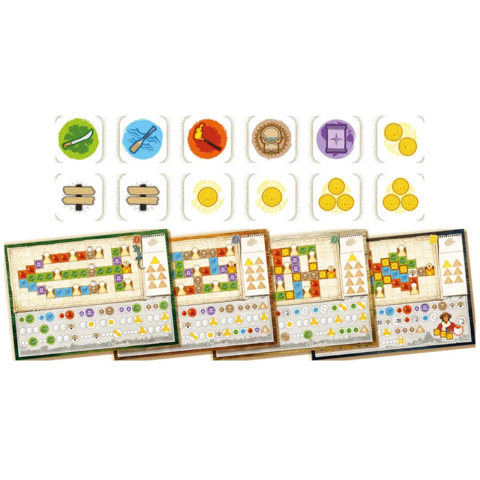 999 Games De Zoektocht naar El Dorado Dobbelavontuur dobbelspel
