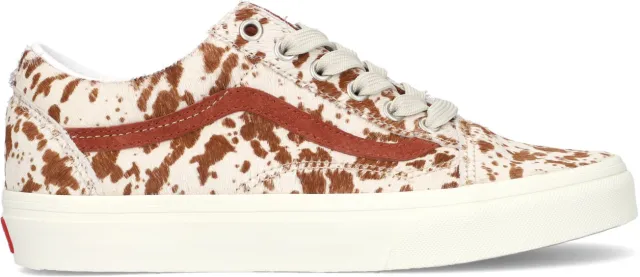 Vans Dames Sneakers Old Skool Pony Hair - Beige