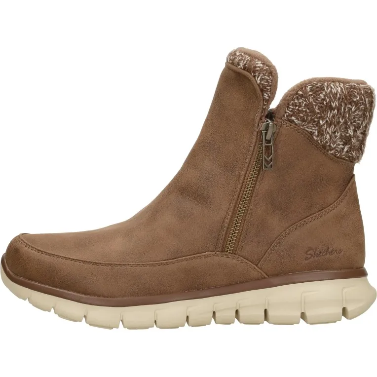 Skechers Synergy Lovely Collab enkellaarsjes bruin, foto 2