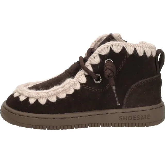 Shoesme hoge sneakers donkerbruin, foto 2