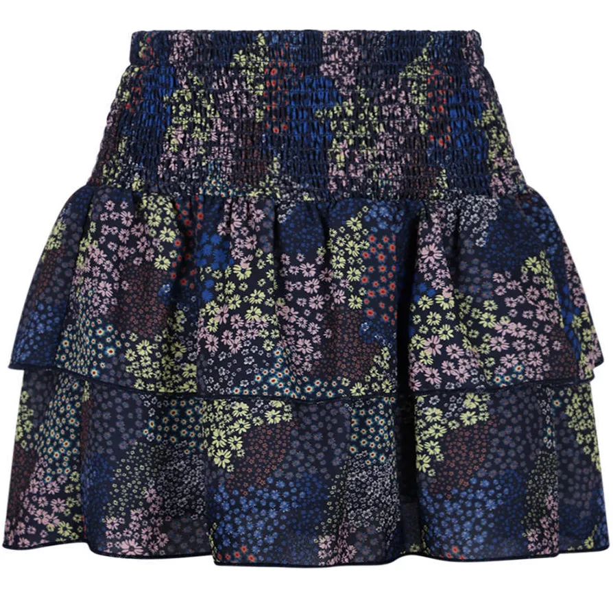 Nono Nika strokenrok donkerblauw donkerblauw/multicolor, foto 2