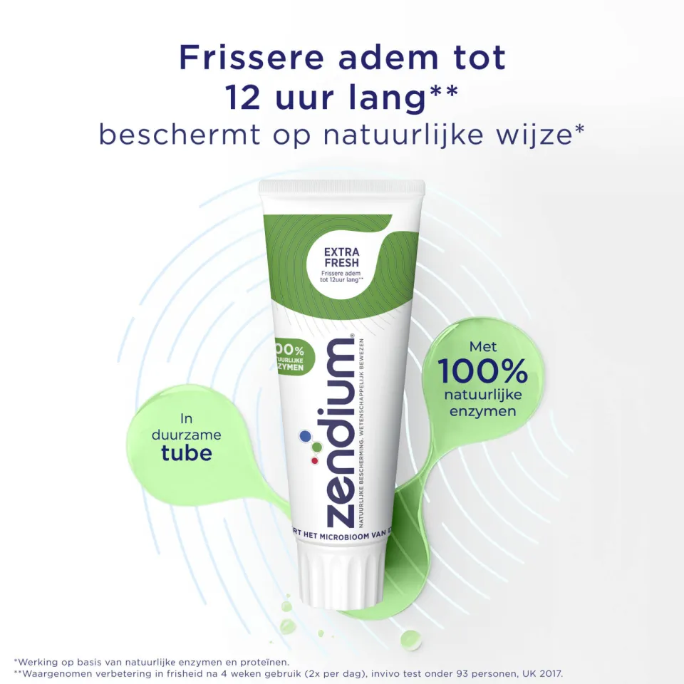Zendium Extra Fresh tandpasta, foto 2