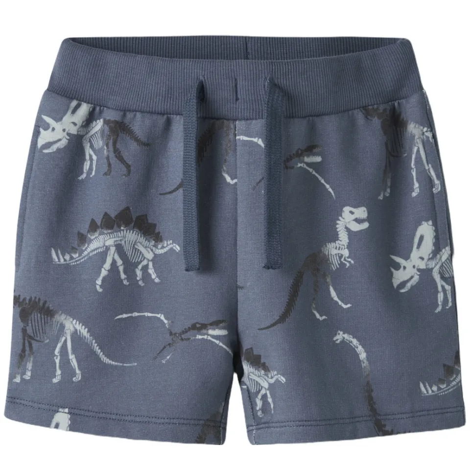 NAME IT sweatshort indigo blauw