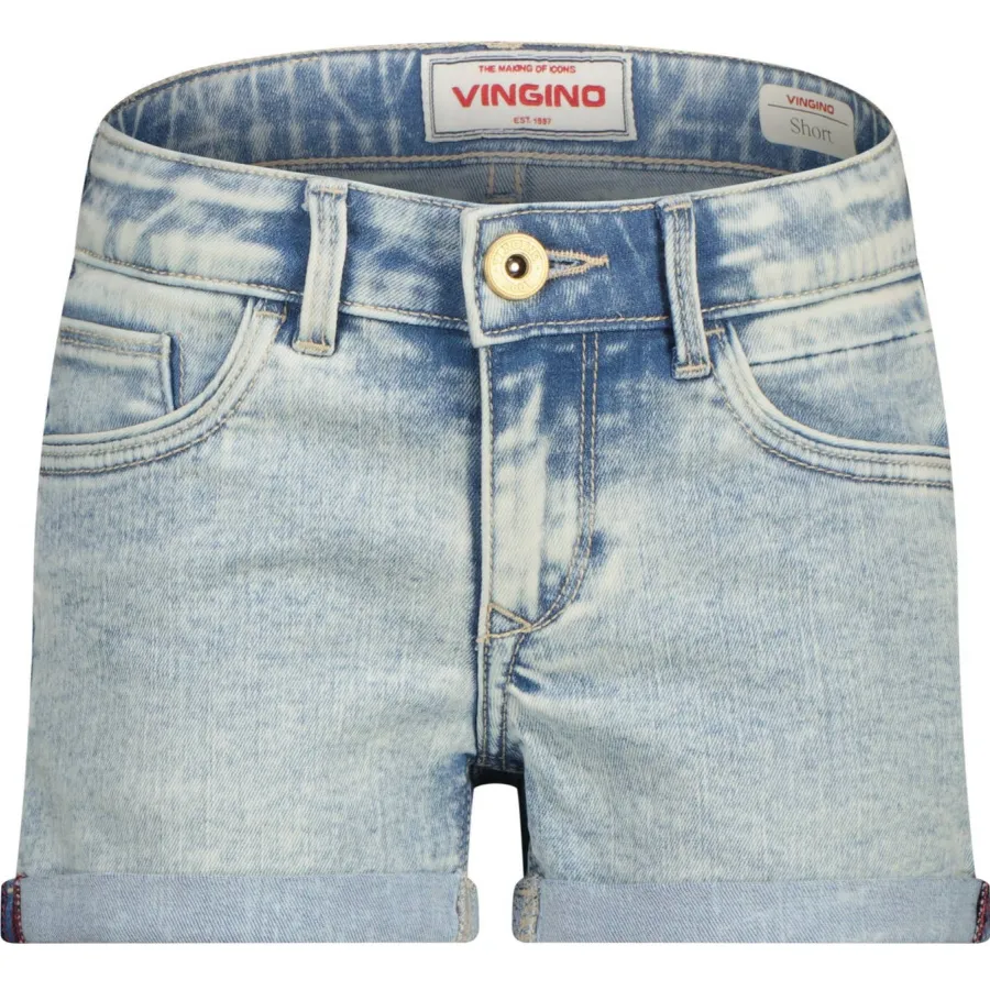 Vingino regular denim short licht vintage, foto 2