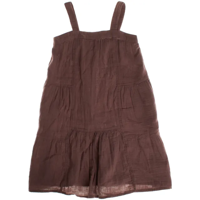 Gap jurk met brede bandjes bruin