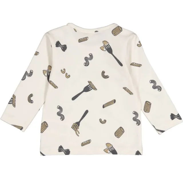 Feetje Pasta Party longsleeve ecru, foto 2