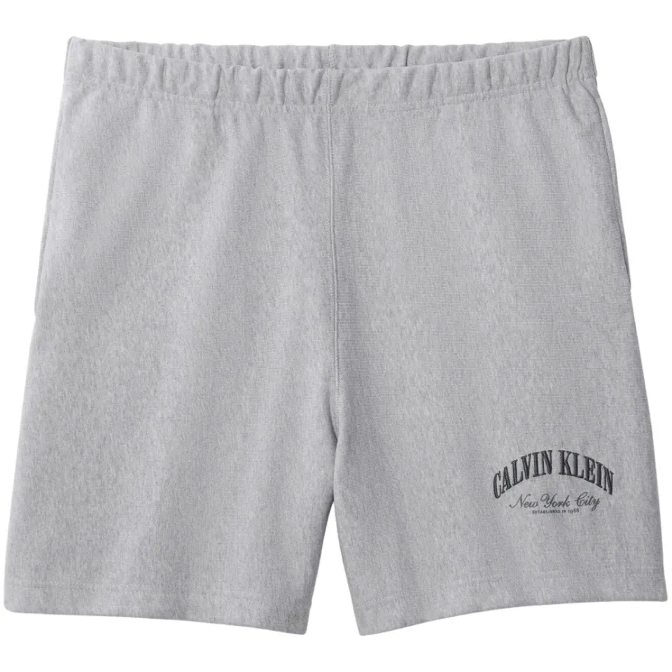 Calvin Klein JEANS relaxed sweatshort grijs, foto 2